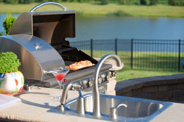 Cost of Outdoor Kitchen Plumbing in Keller