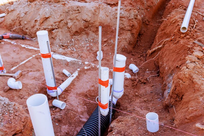 Pvc Pipe Placement